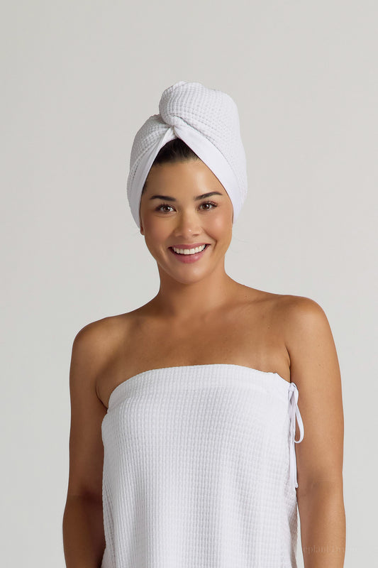 Waffle Hair Wrap - Preorder