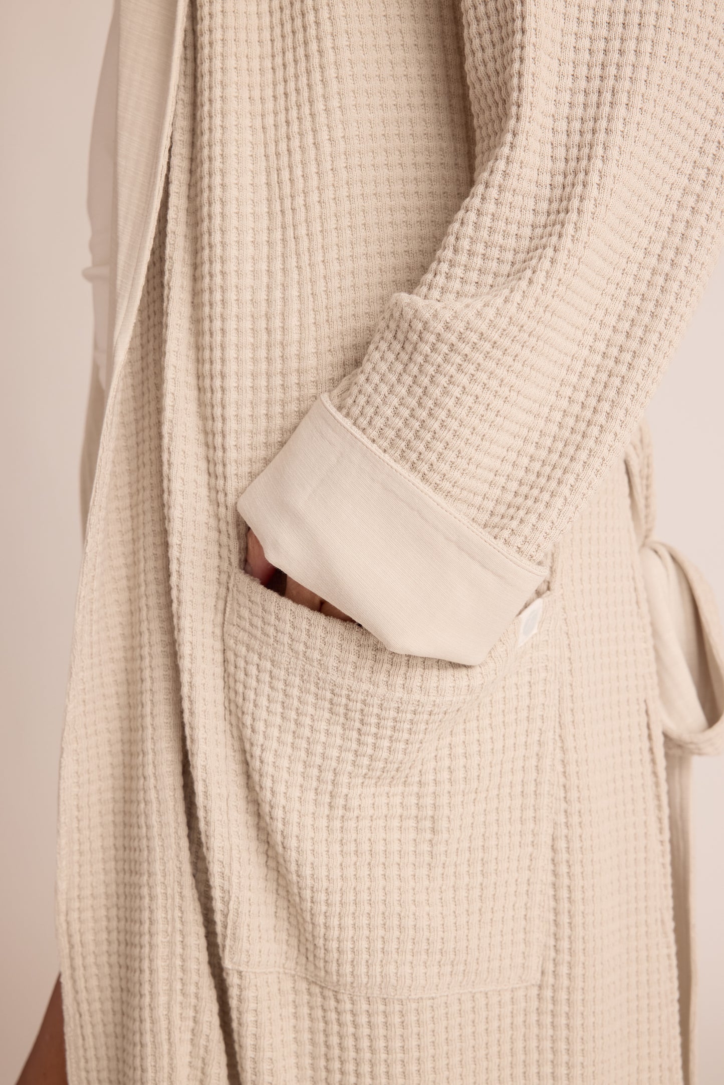 Cotton + Bamboo Waffle Robe