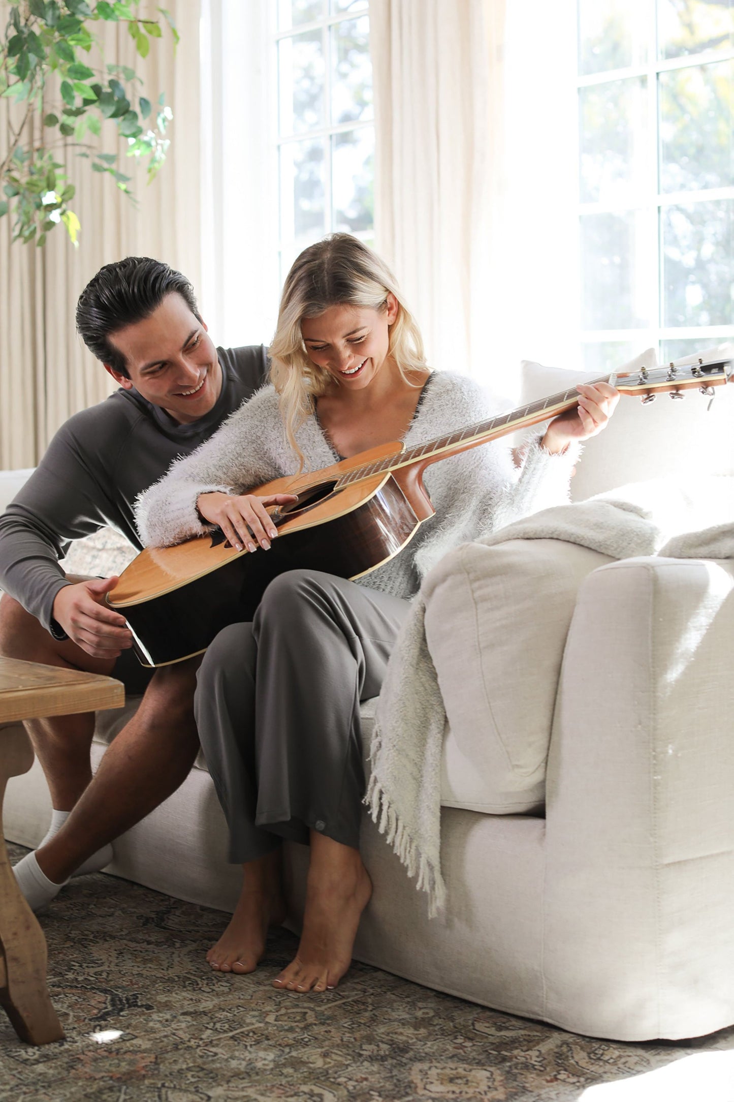 Plush Short Sweater/Bed Jacket