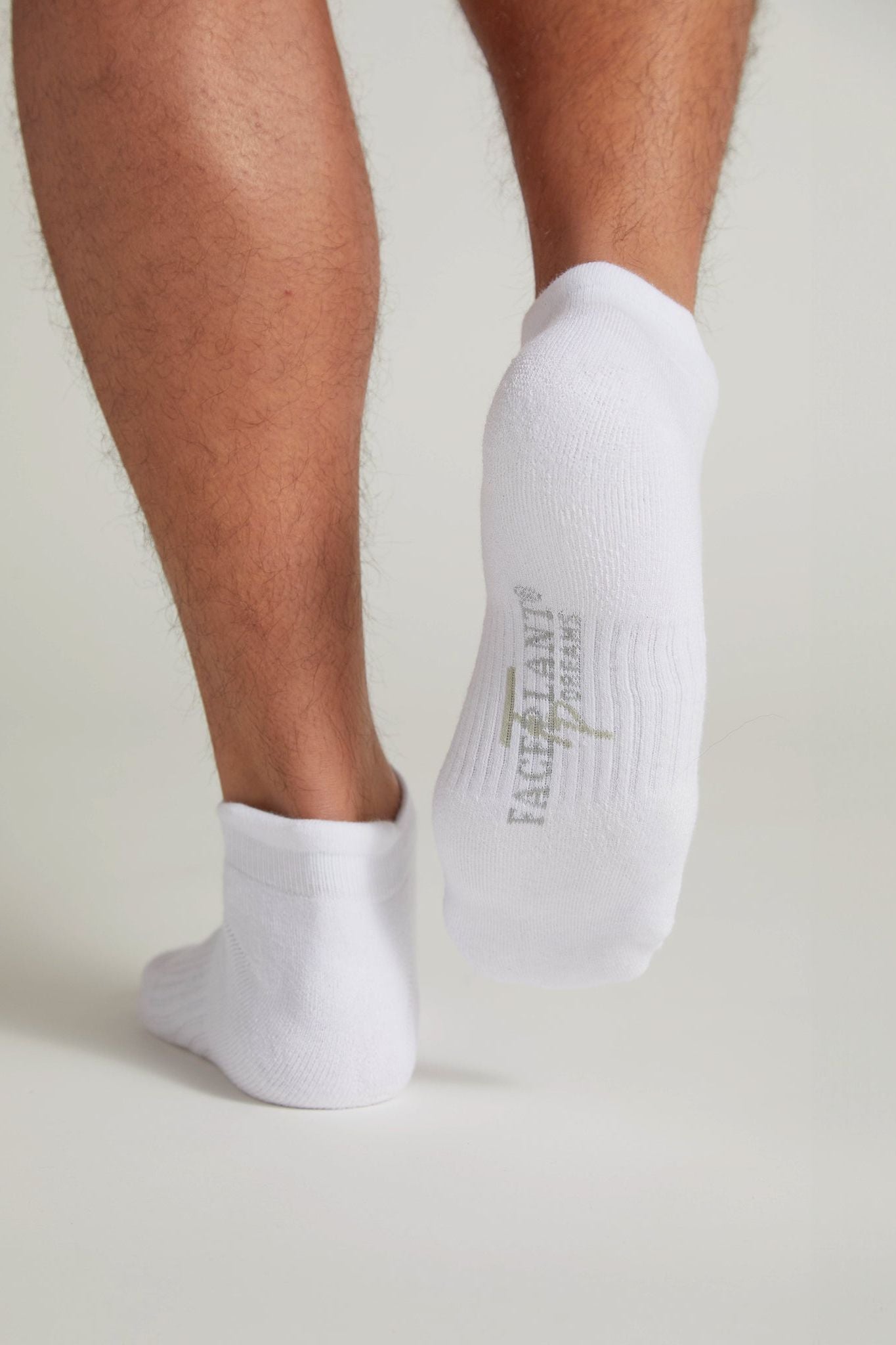Men's Bamboo White Ankle Socks