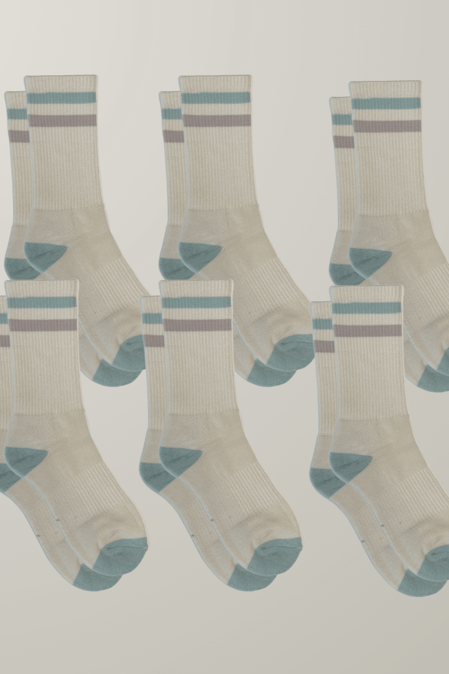 Faceplant Bamboo Retro Crew Socks - PREPACK