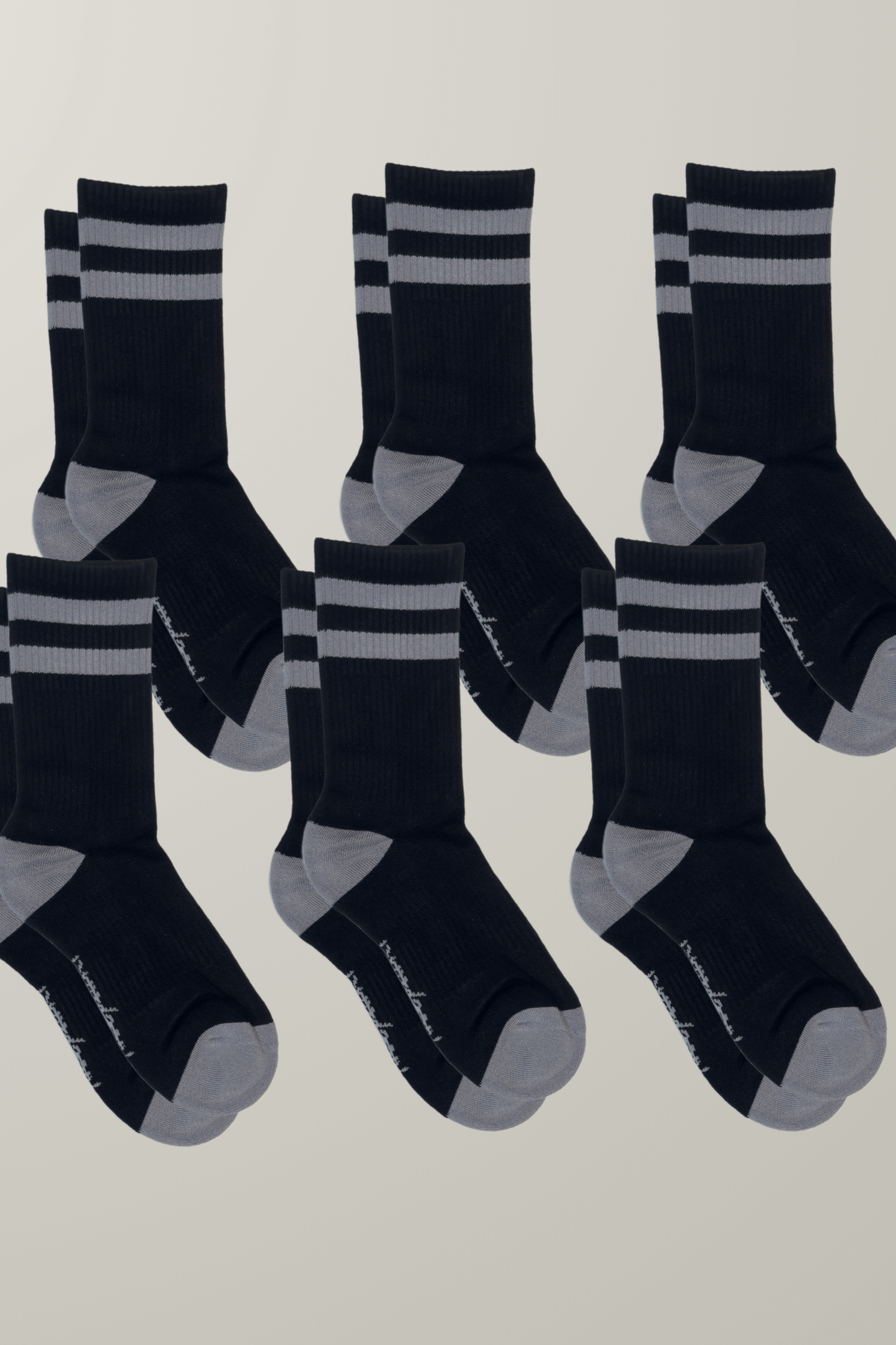 Faceplant Bamboo Retro Crew Socks - PREPACK