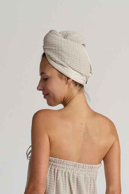 Waffle Hair Wrap