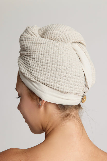 Waffle Hair Wrap