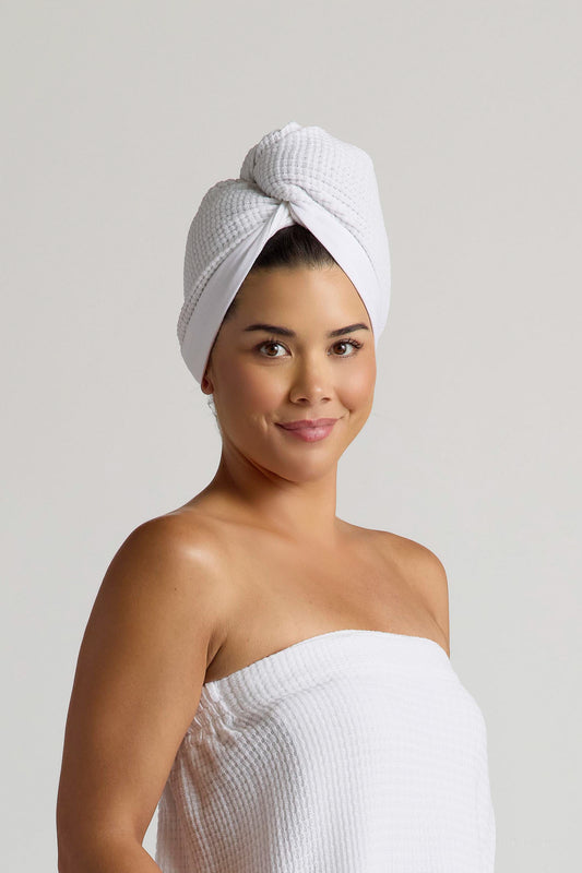 Waffle Hair Wrap - Preorder