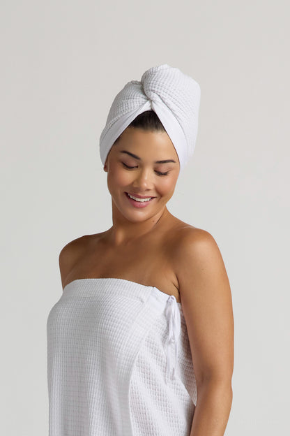 Waffle Hair Wrap