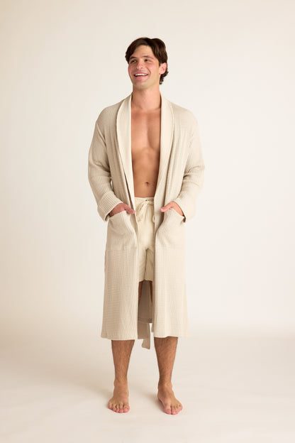 Cotton + Bamboo Waffle Robe