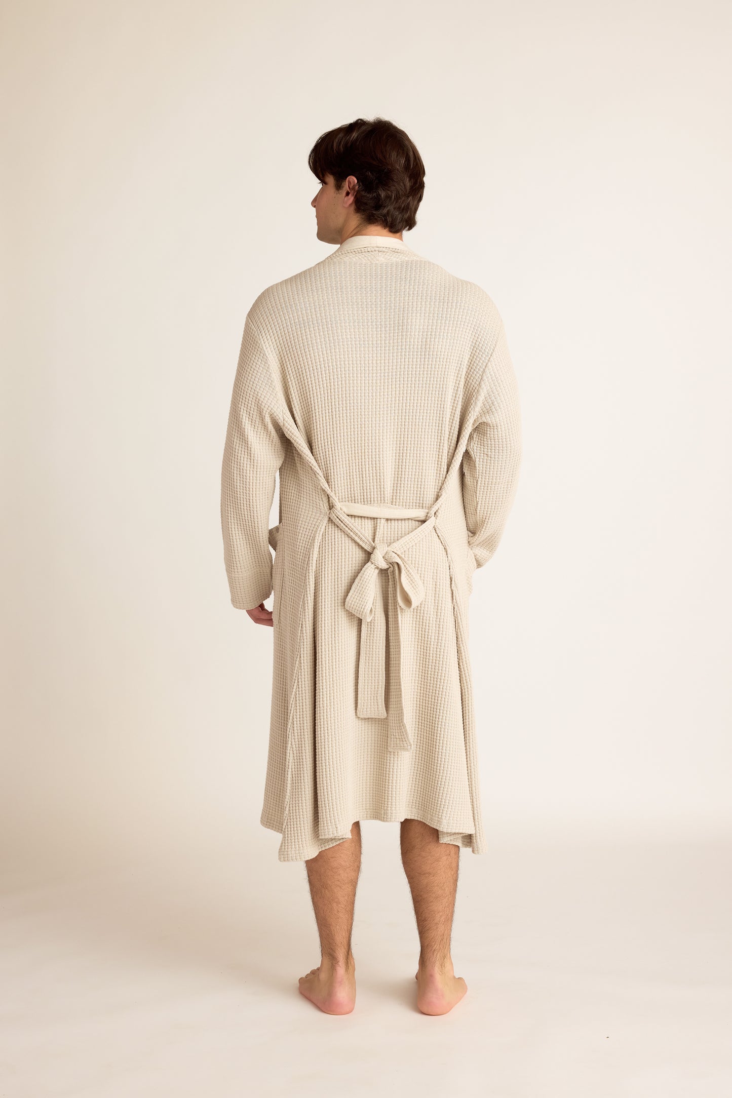 Cotton + Bamboo Waffle Robe