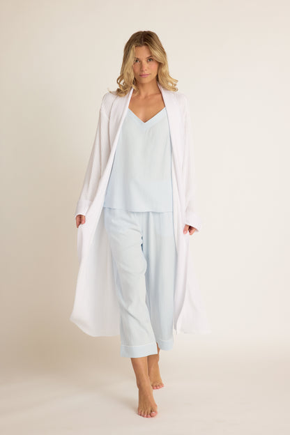 Cotton + Bamboo Waffle Robe