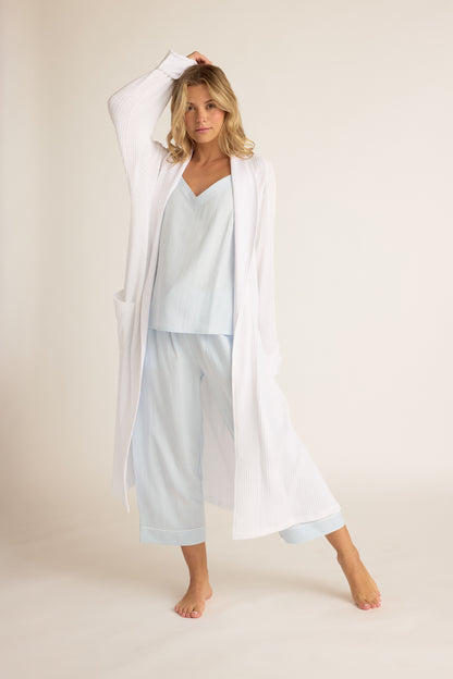 Cotton + Bamboo Waffle Robe