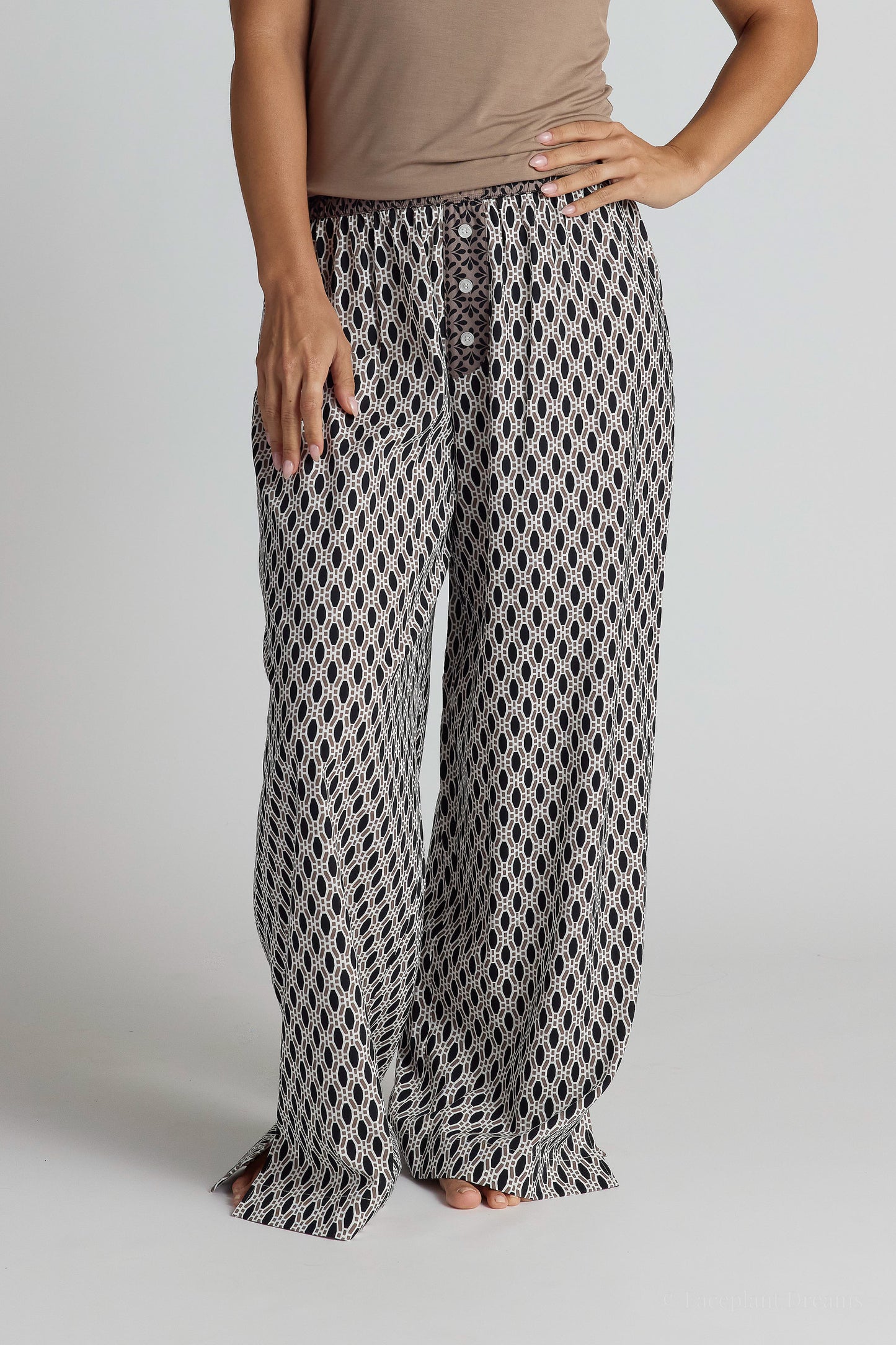 Cotton Printed Pants