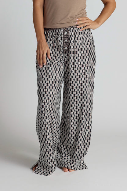 Cotton Printed Pants