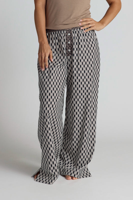 Cotton Printed Pants