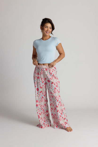Cotton Printed Pants