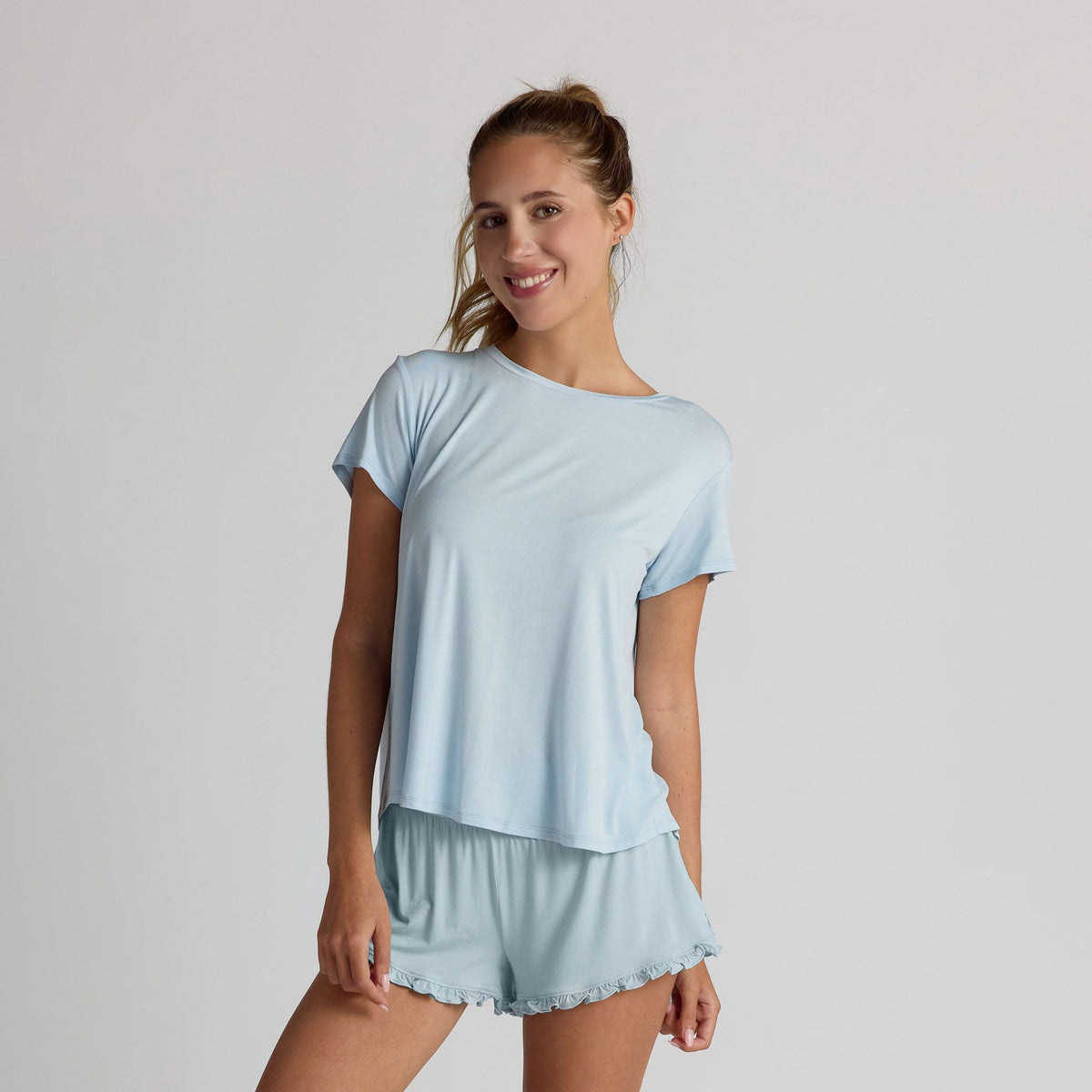 Loungewear For Women | Open Back Sweep Tee