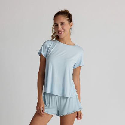 Loungewear For Women | Open Back Sweep Tee