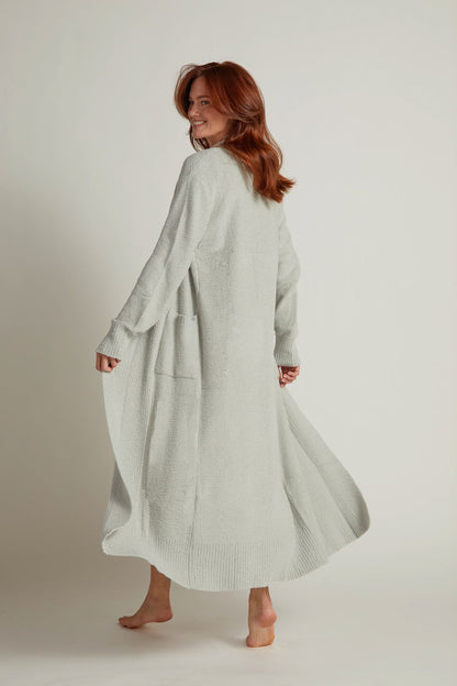 Faceplant Bamboo Plush™ Long Cardigan Robe