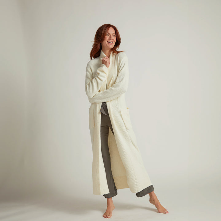 Faceplant Bamboo Plush™ Long Cardigan Robe