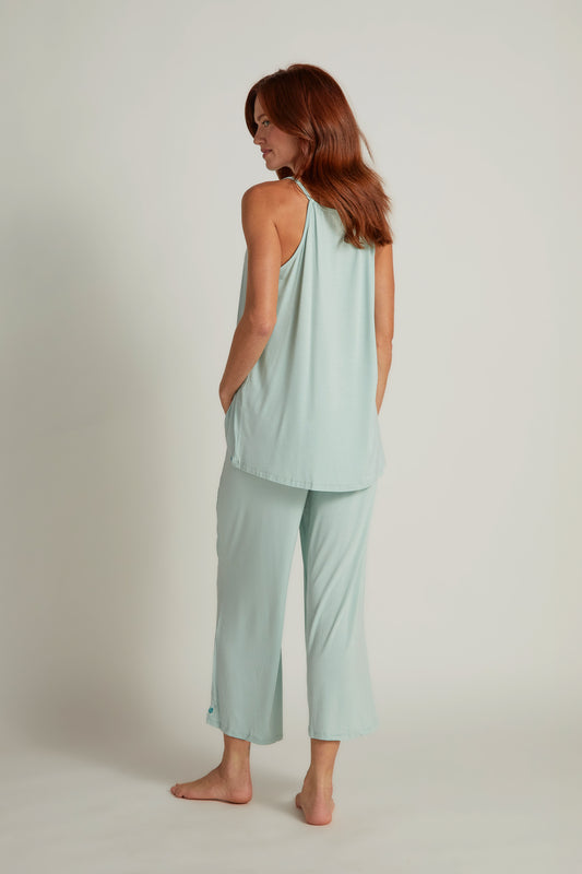 Tulip Pant - Aqua Color