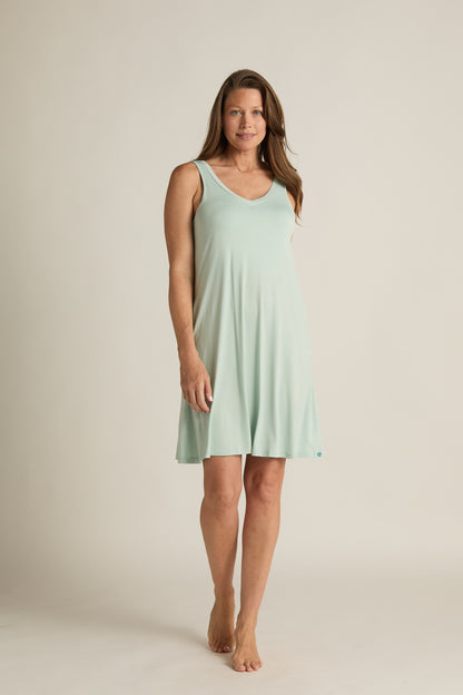 Faceplant Bamboo V-Neck Nightgown