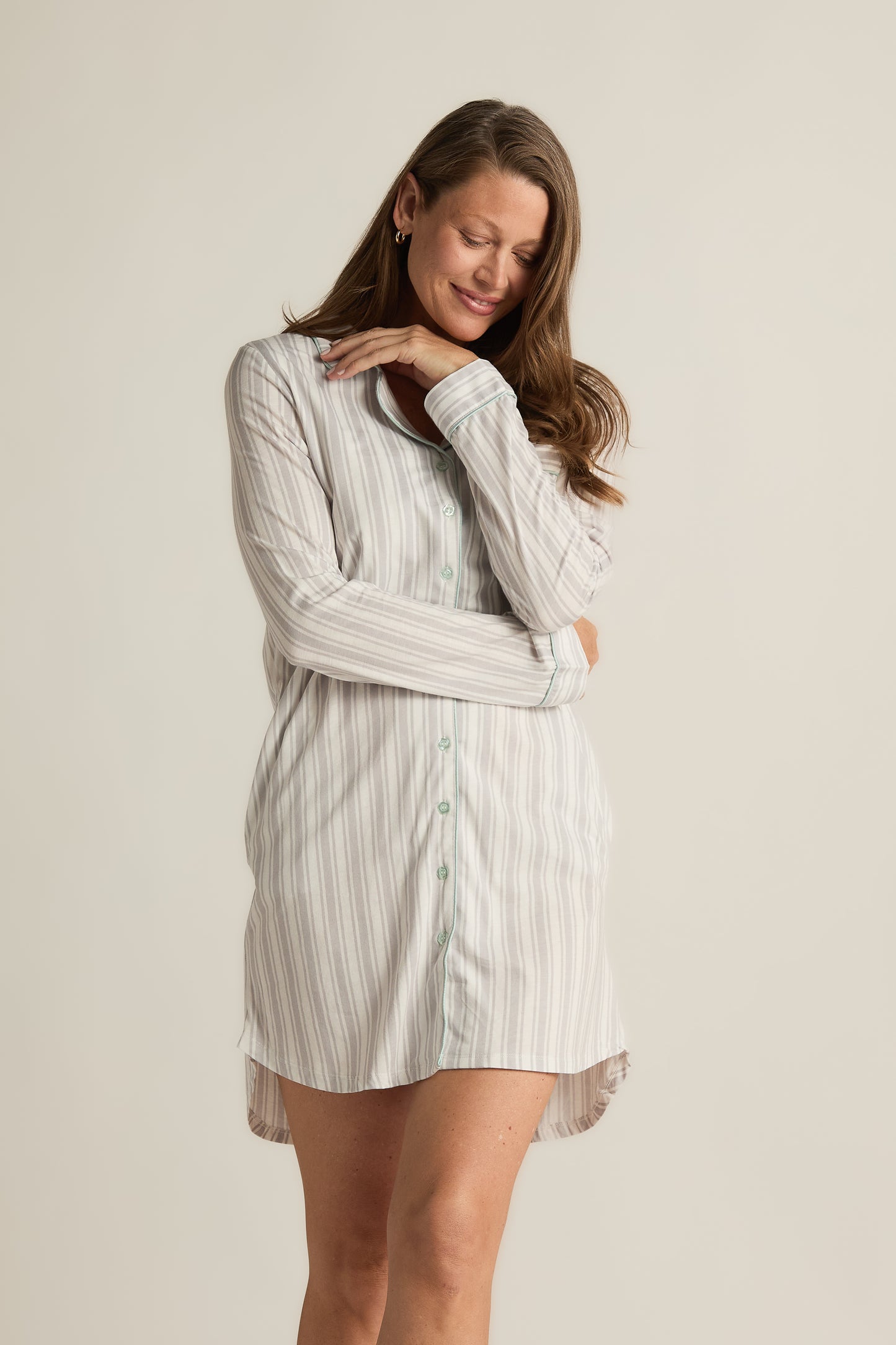 Faceplant Bamboo Lucy Boyfriend Nightshirt