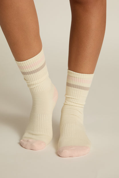 Faceplant Bamboo Retro Crew Socks