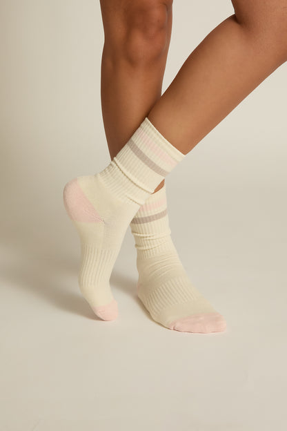 Faceplant Bamboo Retro Crew Socks