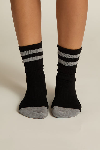 Faceplant Bamboo Retro Crew Socks