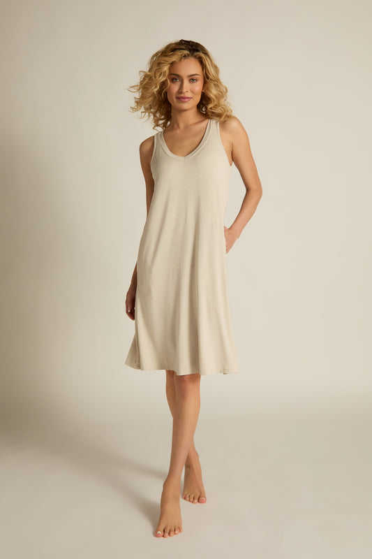 V-Neck Nightgown