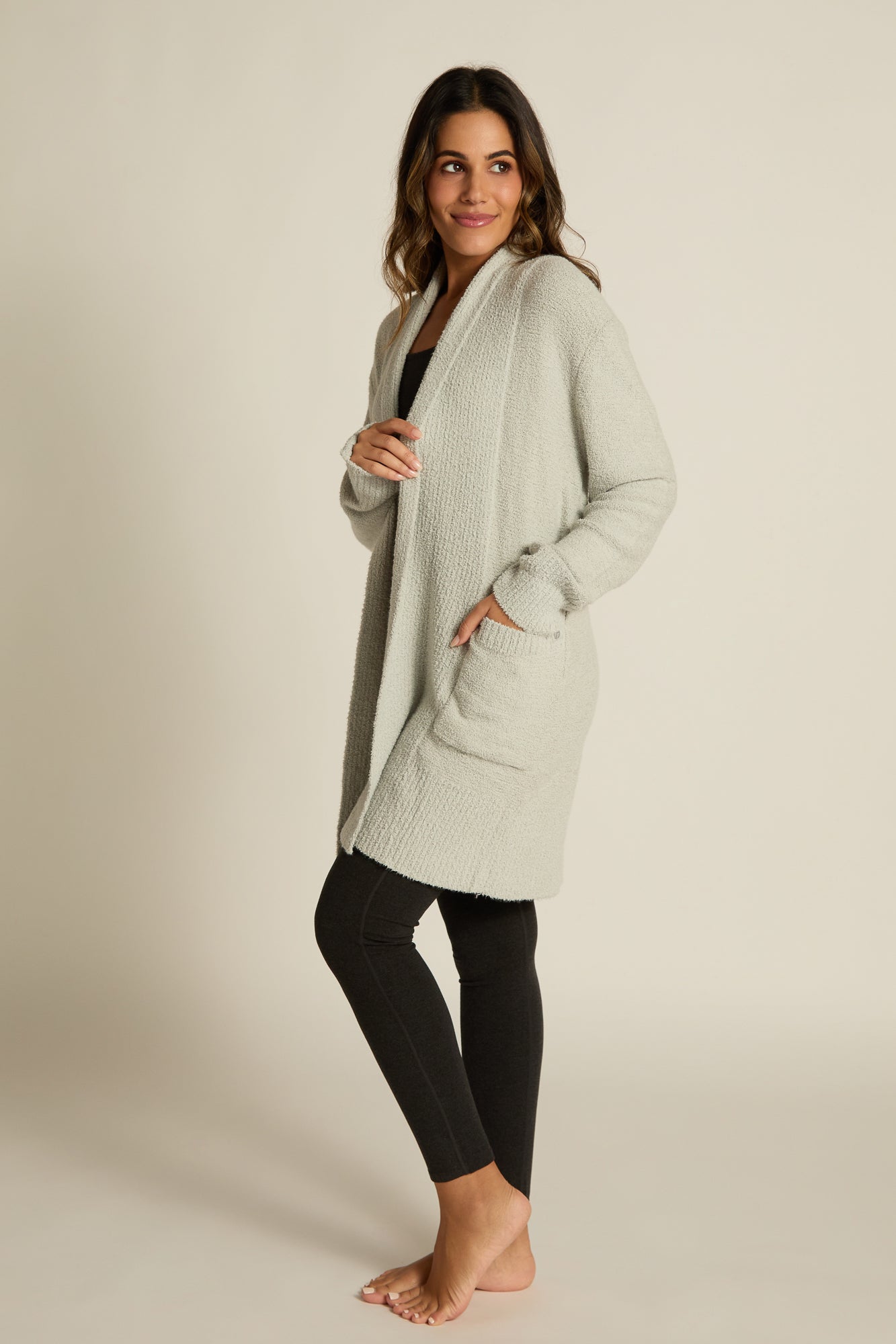 Faceplant Bamboo Plush™ Midi Cardigan Robe