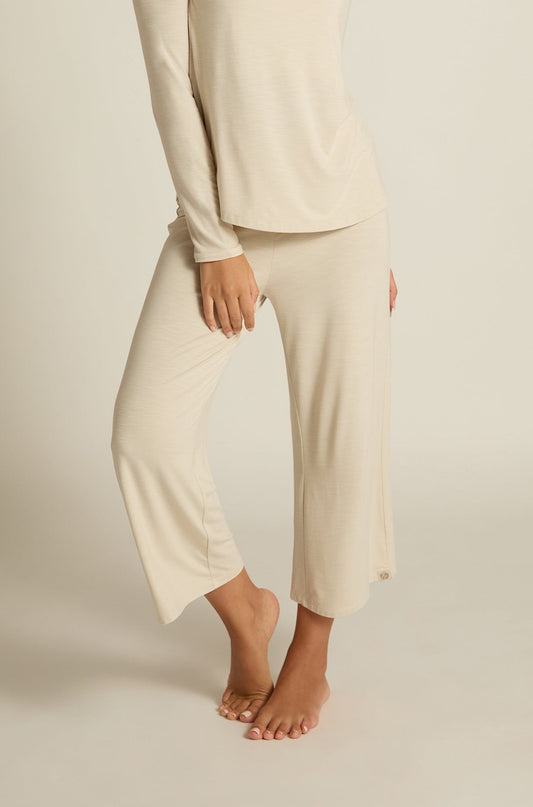 Wide-Leg Capri Pant