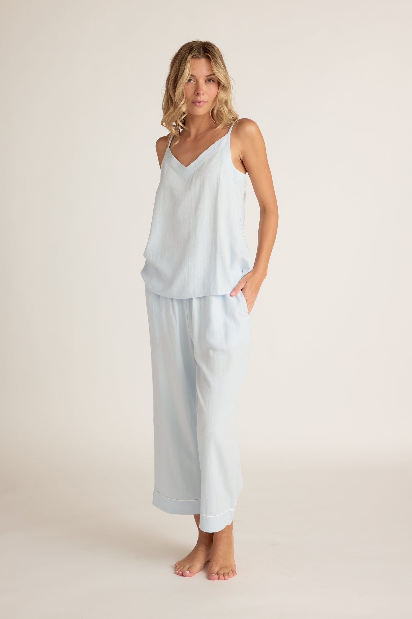 Linen Capri Pant