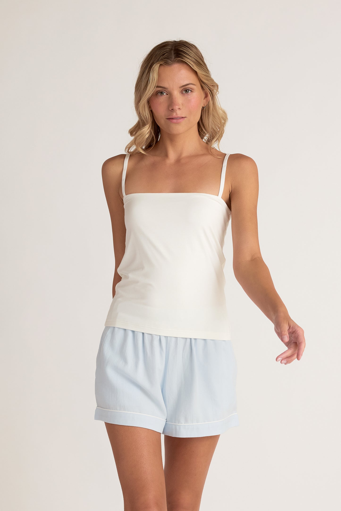 Mulberry Silk Square Neck Tank