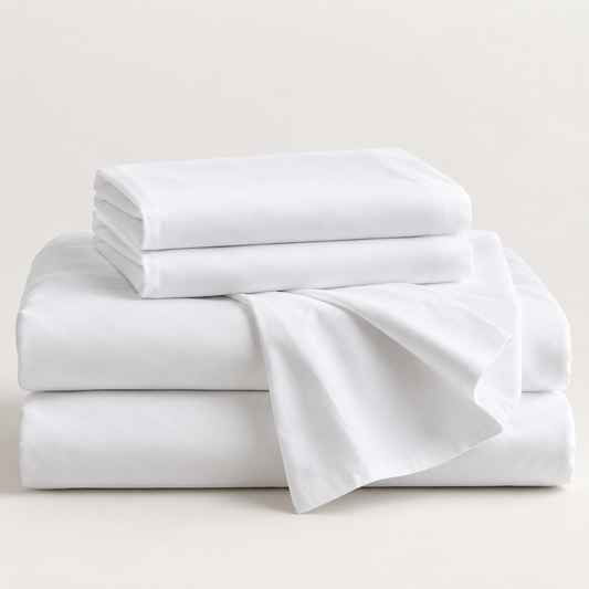 Signature Cotton Percale Sheet Set