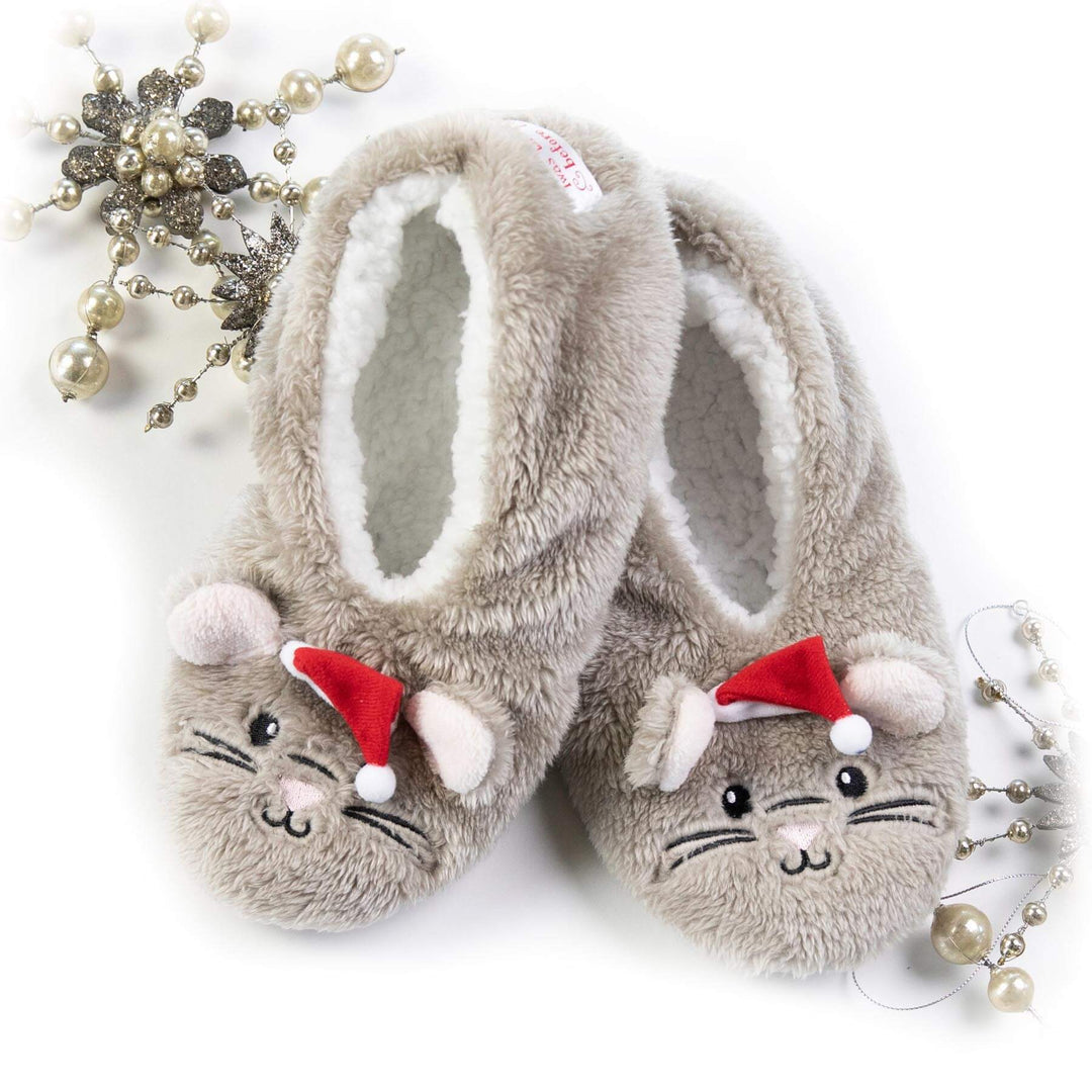 Night Before Christmas Mouse Holiday Footsies - PREPACK